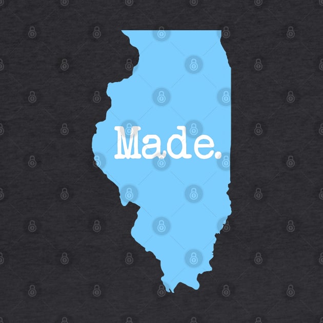 Illinois Made IL Blue by mindofstate